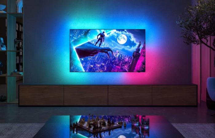 تلفاز Philips OLED+950 الرائد مع شاشة TANDEM OLED بقوة 3,700 nits