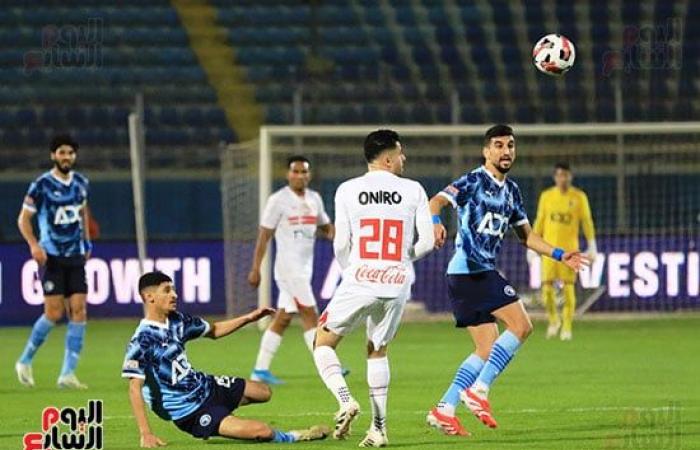 بيراميدز يتقدم على الزمالك 3-0 بعد مرور 75 دقيقة وجروس يجرى 4 تبديلات (فيديو)وصور