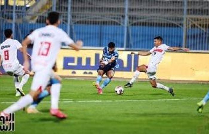 بيراميدز يتقدم على الزمالك 3-0 بعد مرور 75 دقيقة وجروس يجرى 4 تبديلات (فيديو)وصور