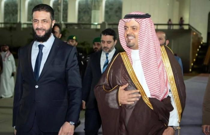 الرئيس السوري أحمد الشرع يغادر جدة