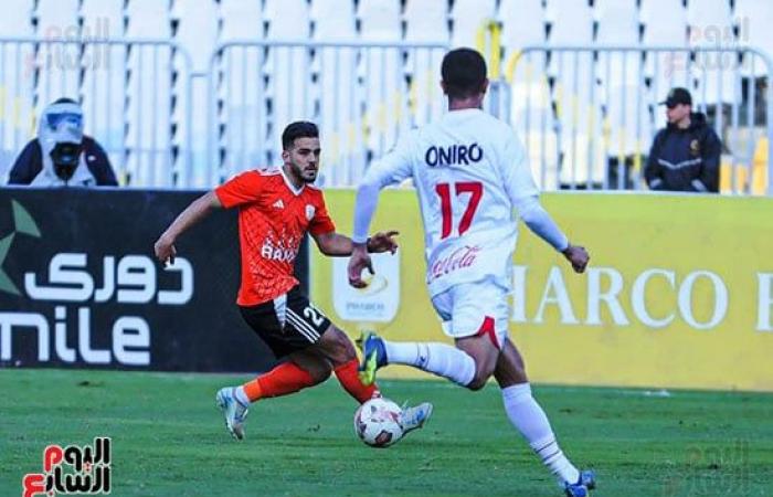 الزمالك يهزم فاركو بهدف "عكسى" فى مباراة البطاقات الصفراء والحمراء.. فيديو