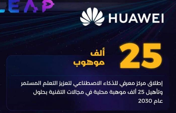 محطة جديدة للابتكار.. “هواوي” تطلق مركزًا متقدمًا لتطوير المهارات الرقمية في السعودية