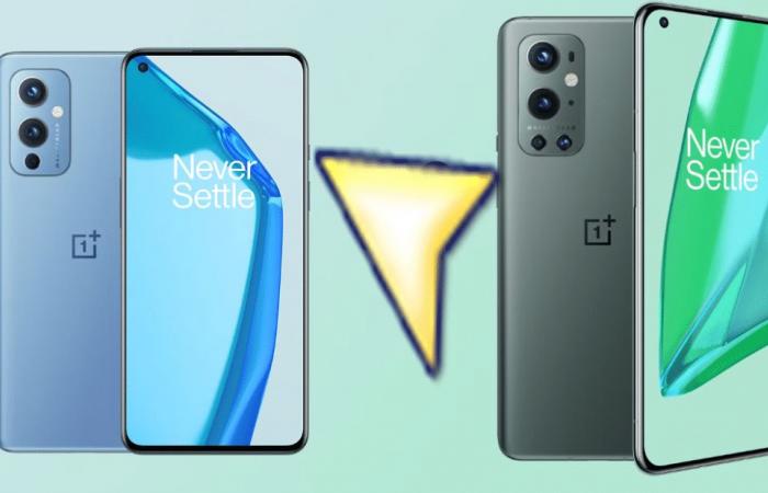 مقارنة بين OnePlus 9 و OnePlus 10 الأداء والتصميم