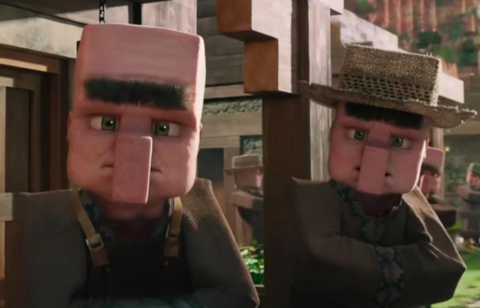 المعجبون مرعبون من مظهر القرويين بفيلم A Minecraft Movie الواقعي