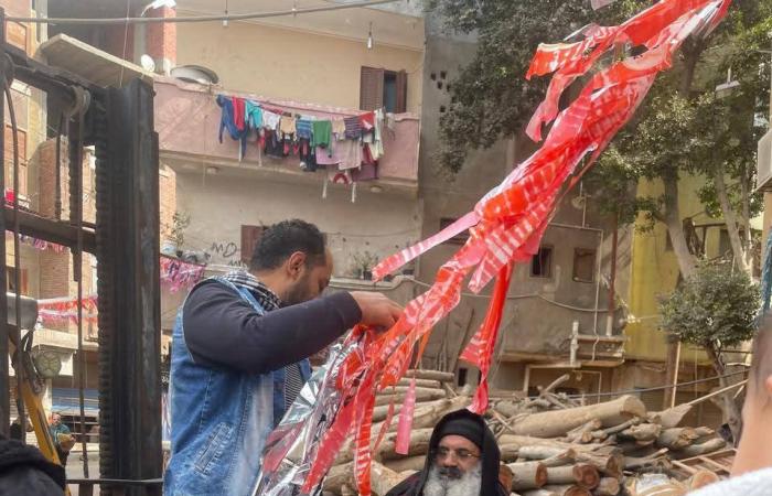 كنيسة القديسة دميانة بمدينة القنايات تحتفى كالعادة بشهر رمضان.. صور