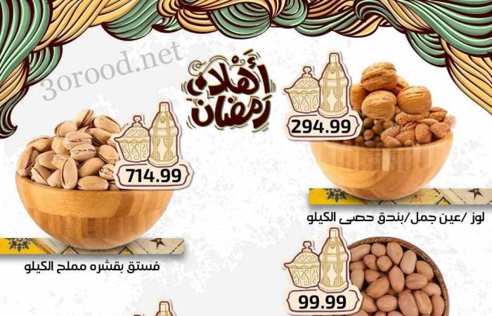 عروض اولاد المحلاوى من 27 فبراير 2025 حتى نفاذ الكمية عروض رمضان