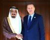 تركيا تكشف عن اتصال بين أردوغان والملك سلمان... هل أسهمت مصر بتقريب وجهات النظر؟