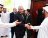 محافظ الجيزة يقدم واجب العزاء فى وفاة الشيخ خليفة بن زايد رئيس دولة الإمارات