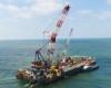 البترول البحرية تنهى أعمال سحب الخط البحرى بمشروع تنمية حقل غرب البرلس